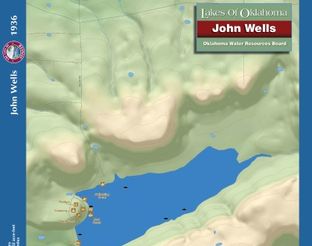 View Lake John Wells Map