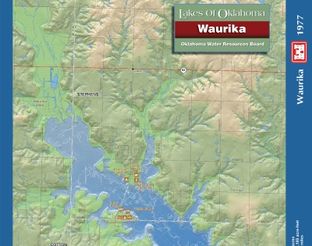 View Waurika Lake Map