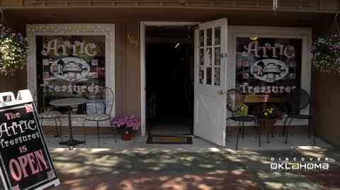 Jenks Antique Shopping Video